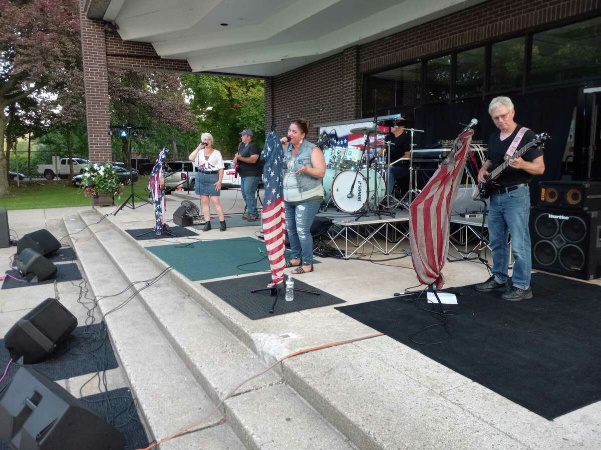 Residents enjoyed live music from Country Steel, a local band, on July 19 at Coe Memorial Park, Torrington. The series continues on Tuesdays and Fridays until the end of August.