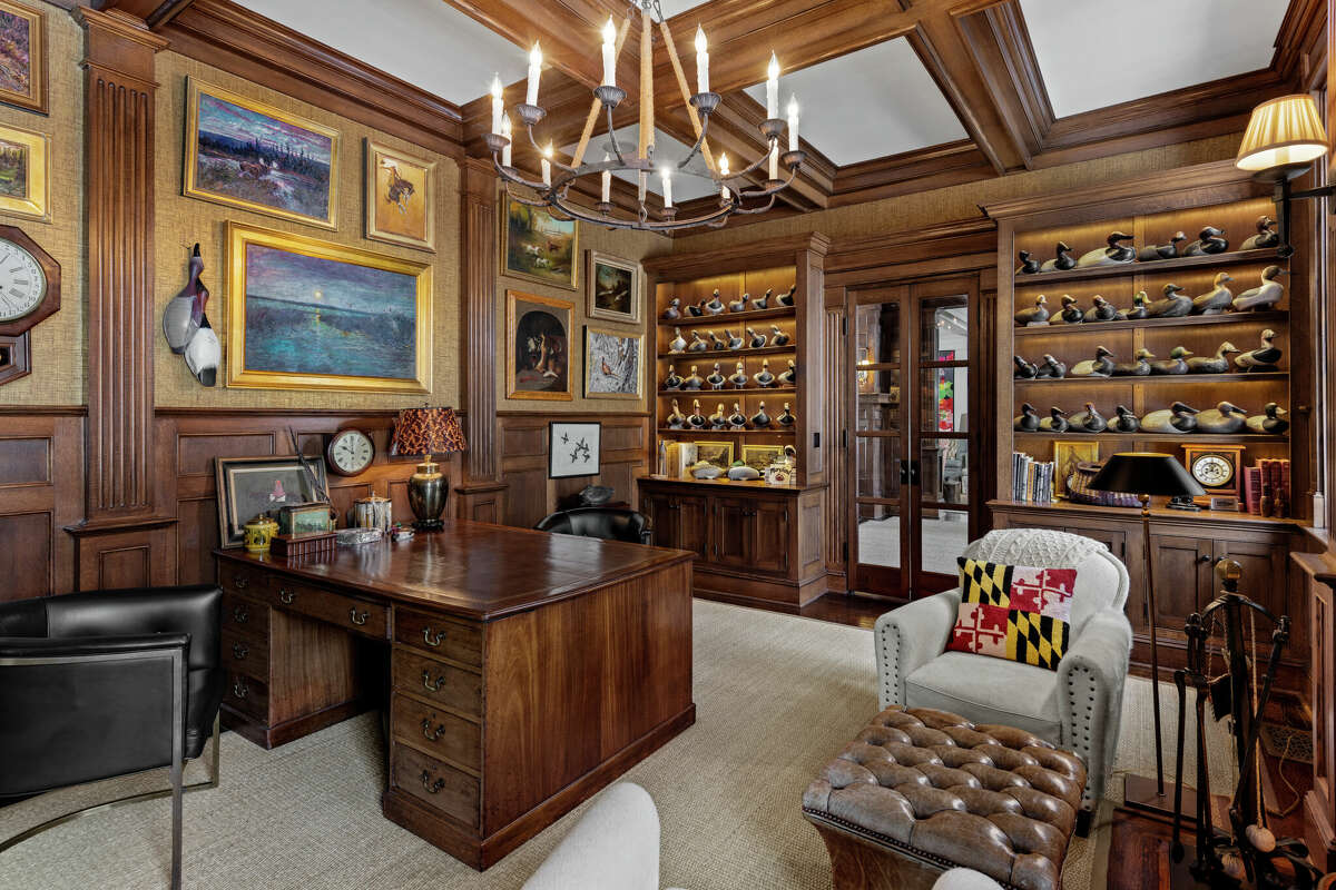 Inside the home on 255 Brushy Ridge Road in New Canaan, Conn.