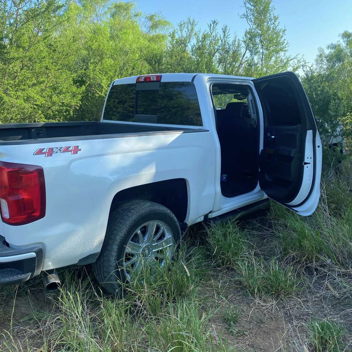 The Zapata County Sheriff's Office said this vehicle was loaded with several migrants while evading law enforcement on July 19.