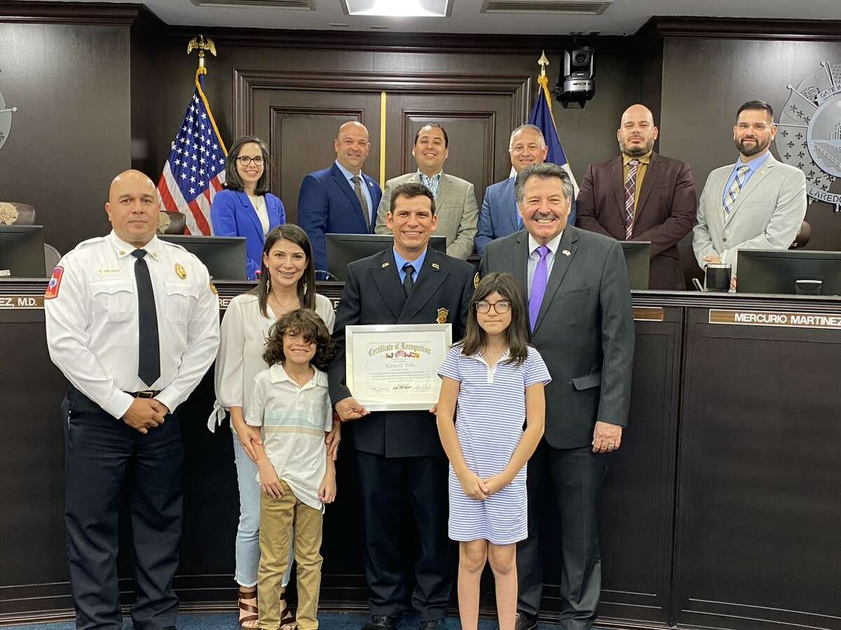 Laredo Fire Captain recognized by city leaders