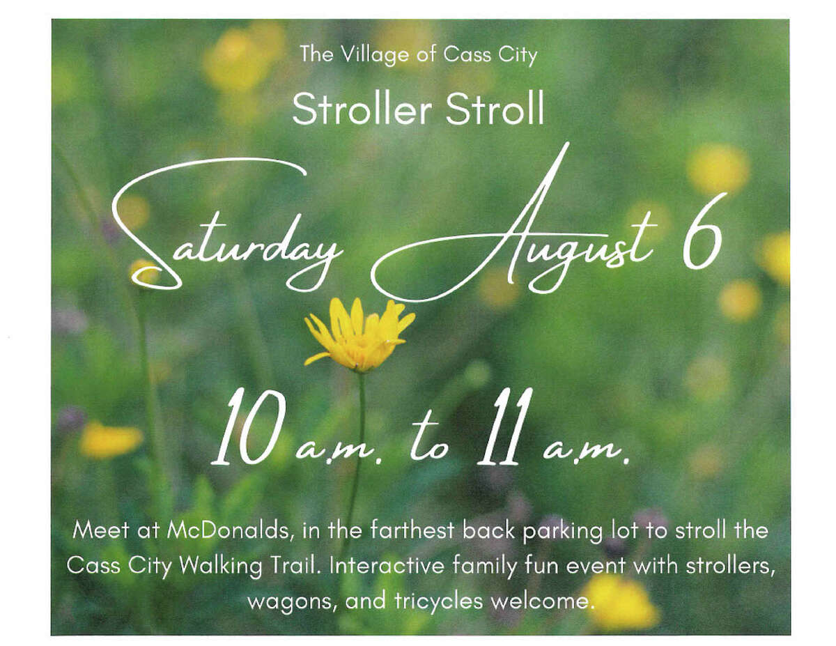 This is the first community stroll/walk the village is putting on. 
