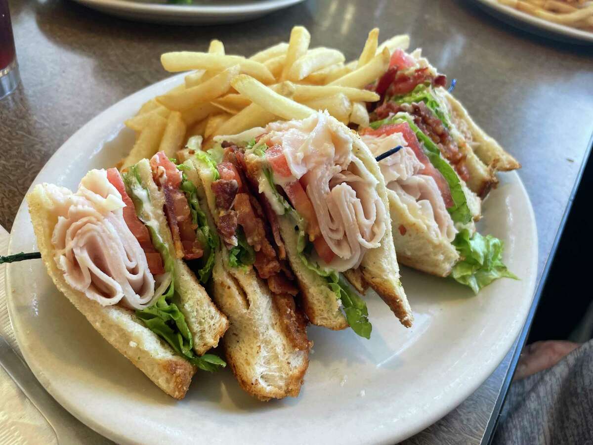 The clubhouse sandwich at Jim's Restaurants