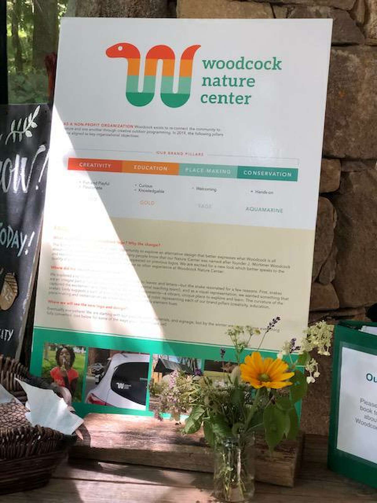 The Woodcock Nature Center on the Ridgefield and Wilton border