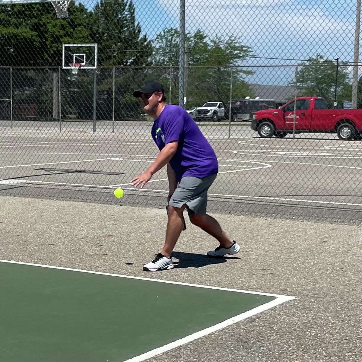 The inaugural Pickleball tournament in Pigeon was held Tuesday, July 19.