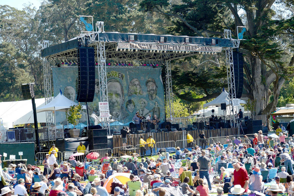A general view of atmosphere during Hardly Strictly Bluegrass festival at Golden Gate Park on Oct. 6, 2017, in San Francisco.