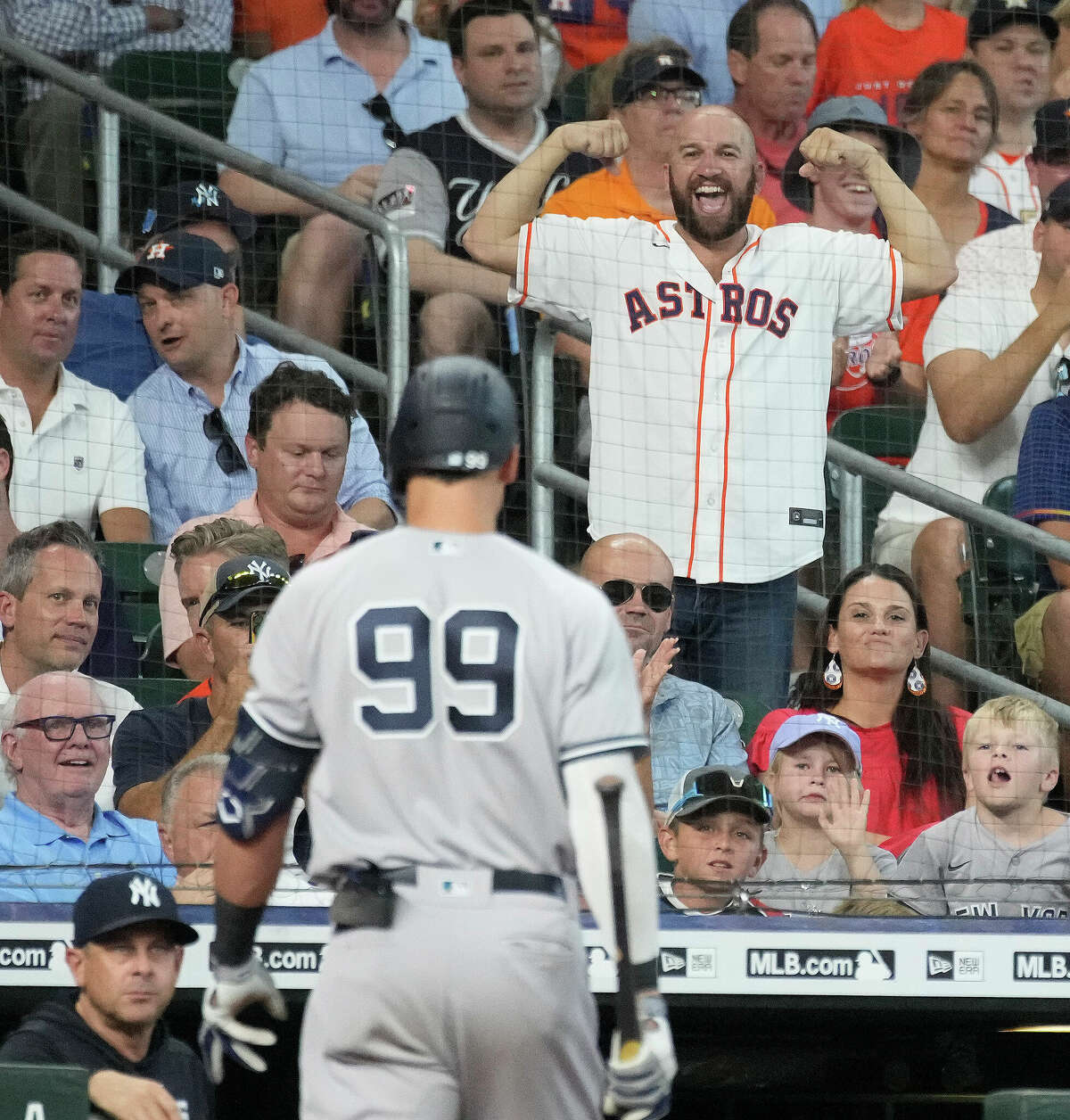 Astros fans will have to wait until September to get their chance to taunt Aaron Judge and the Yankees during the 2023 season.