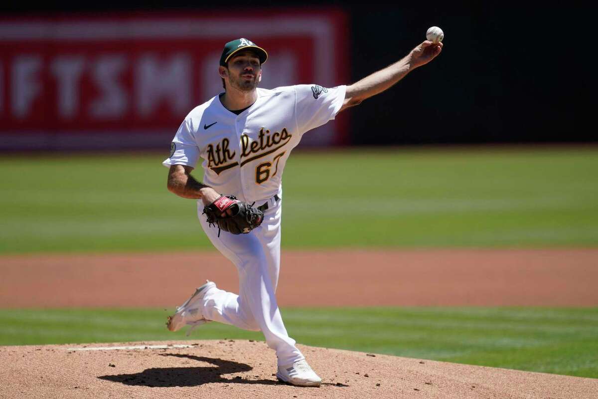 A’s rookie left-hander Zach Logue went six innings against the Detroit Tigers in the first game of Thursday’s doubleheader, the second-longest outing of his eight-start major-league career.