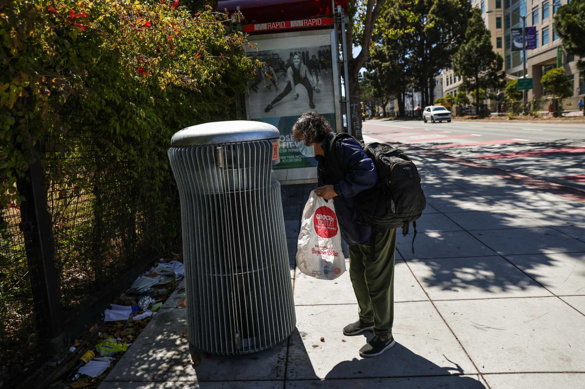 I checked out the $20,000 trash can model and other bins S.F. is testing.  Here's what I found
