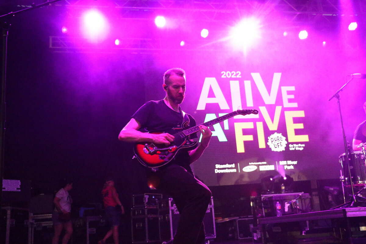 Stamford’s Alive at Five summer concert series continued its 2022 program with rock band X Ambassadors on Thursday, July 21, 2022. The concert took place on the Pure Life Stage in Mill River Park in Stamford. Were you SEEN?