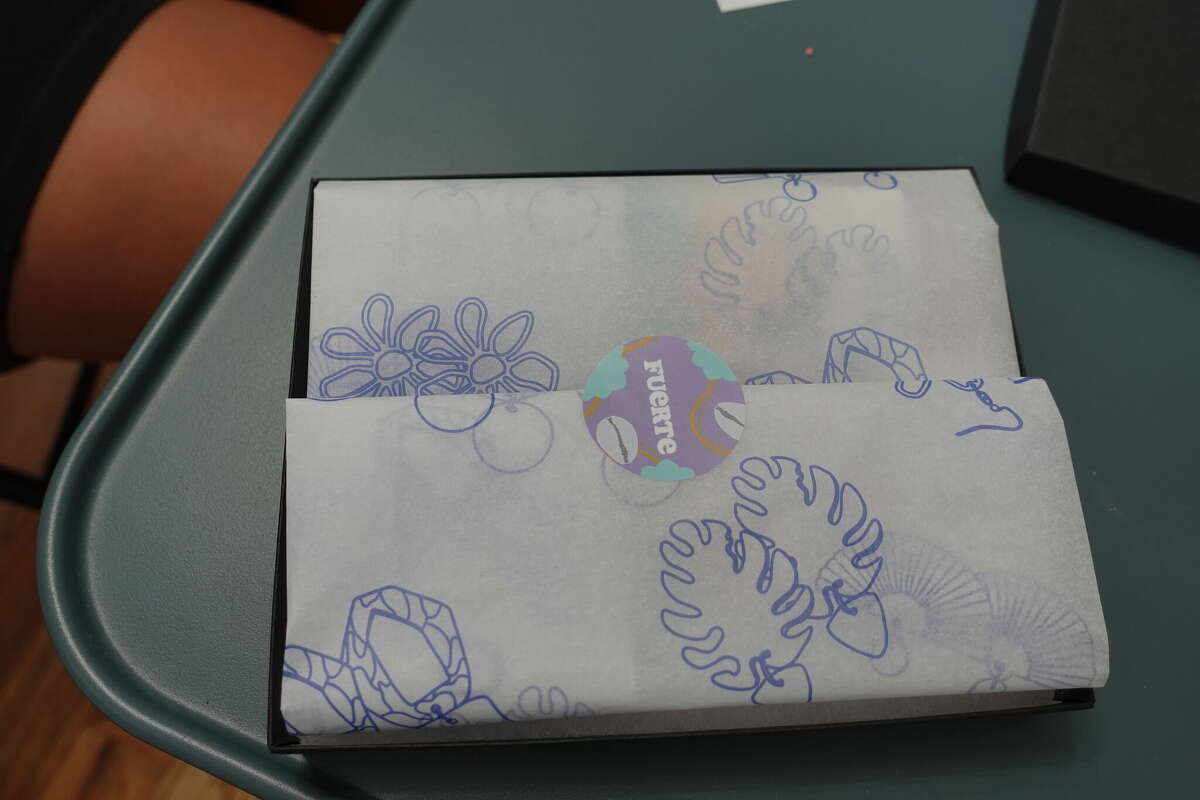 Earrings ENID&CO. packaged and ready to ship Wednesday, July 6, 2022.