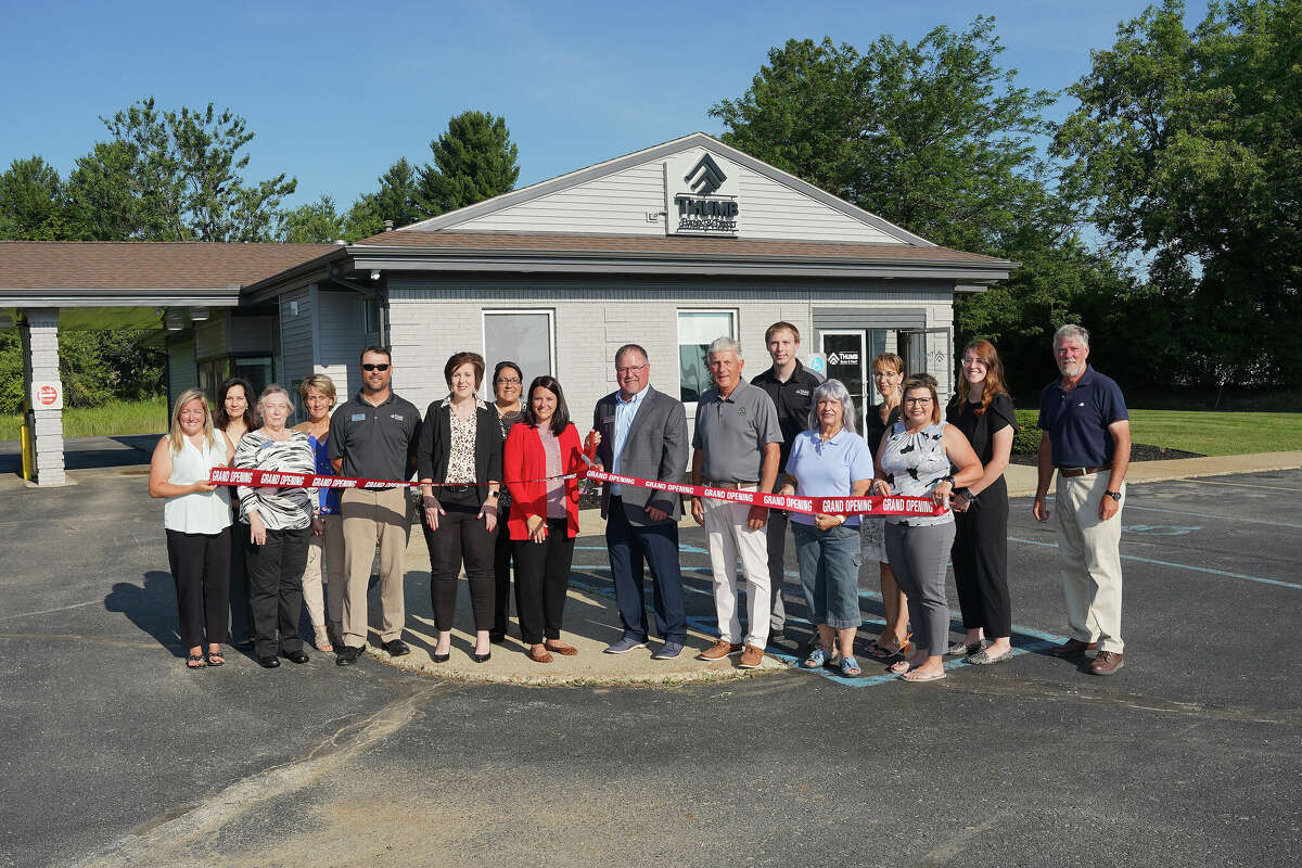 Thumb Bank & Trust held a ribbon cutting July 19 to celebrate the opening of its newest location in Marlette. 