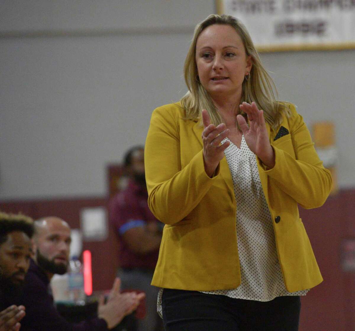 Maria Conlan has stepped down as coach at Notre Dame-Fairfield to take a job at Greens Farms Academy.
