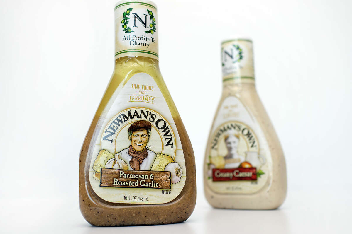 Newman's Own salad dressing.