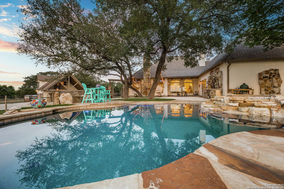 2M Fair Oaks Ranch home comes with horse stables, chicken coop