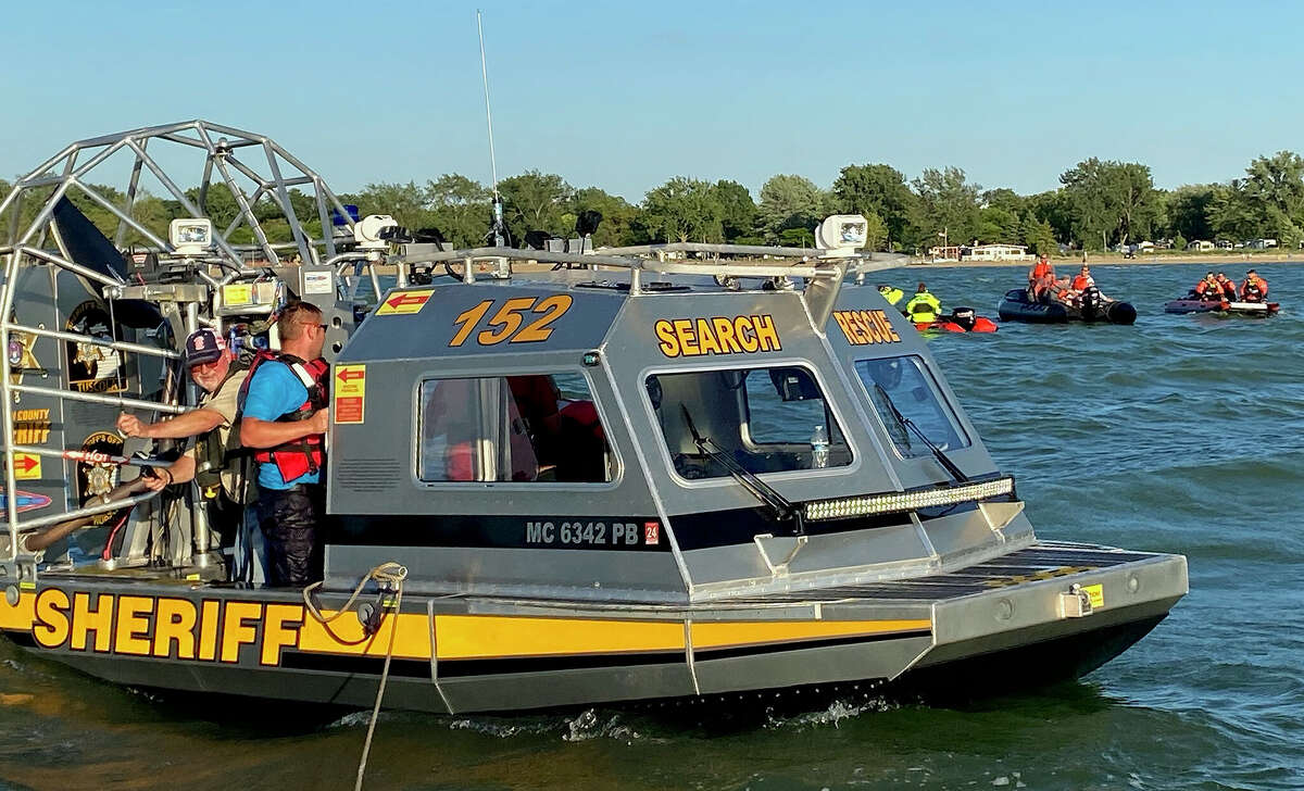 The Huron County Sheriff's Department along with the Port Austin and