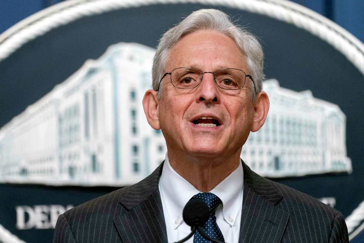 Attorney General Merrick Garland speaks during a news conference at the Department of Justice, June 13, 2022 in Washington. Garland told reporters Wednesday, July 19, that “we do not do our investigations in public,” and in explaining his silence on the question, called the Jan. 6 probe “the most important investigation that the Justice Department has ever entered into.”