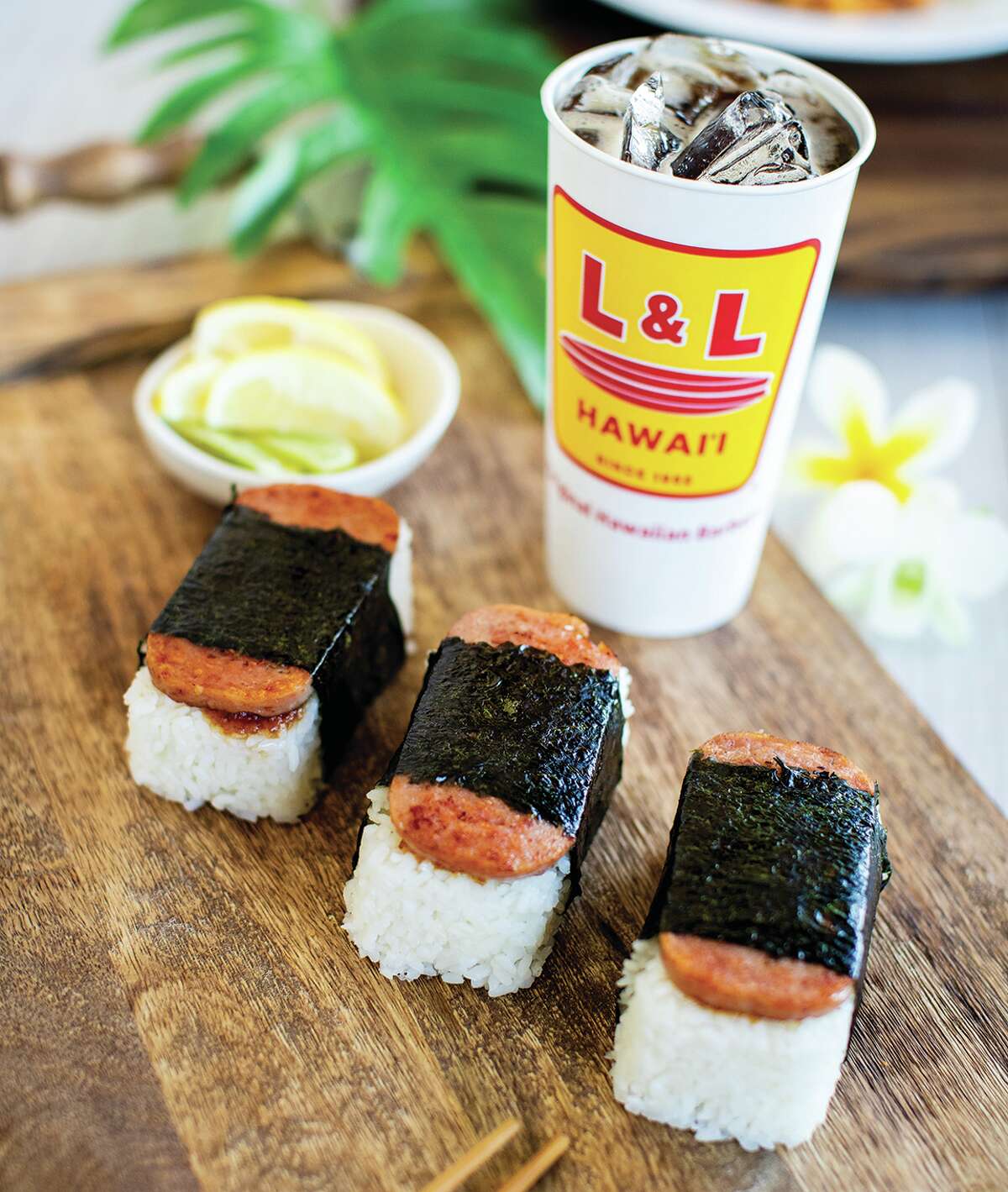 The Spam musubi is the most sold item at L&L restaurants in the continental U.S.