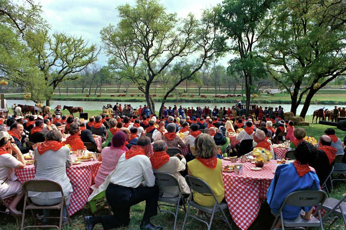 Barbecue for Latin American ambassadors.