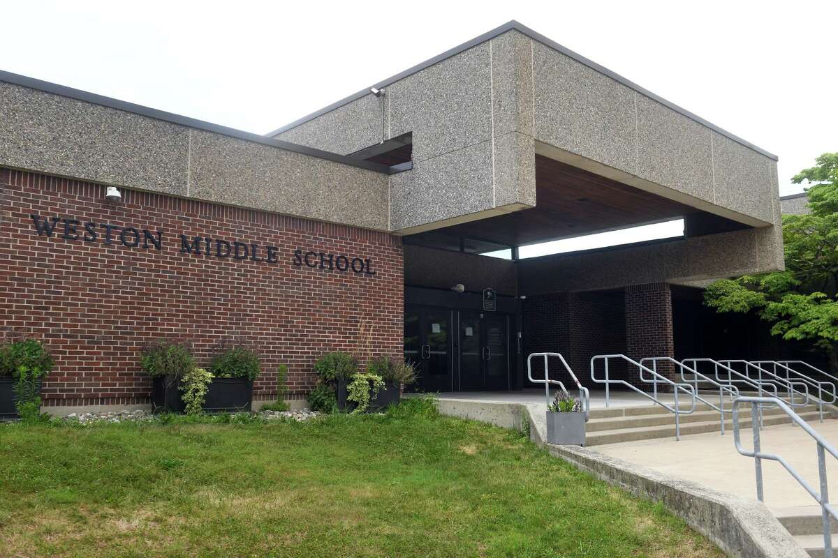 Weston Middle School, in Weston, Conn. July 21, 2022.