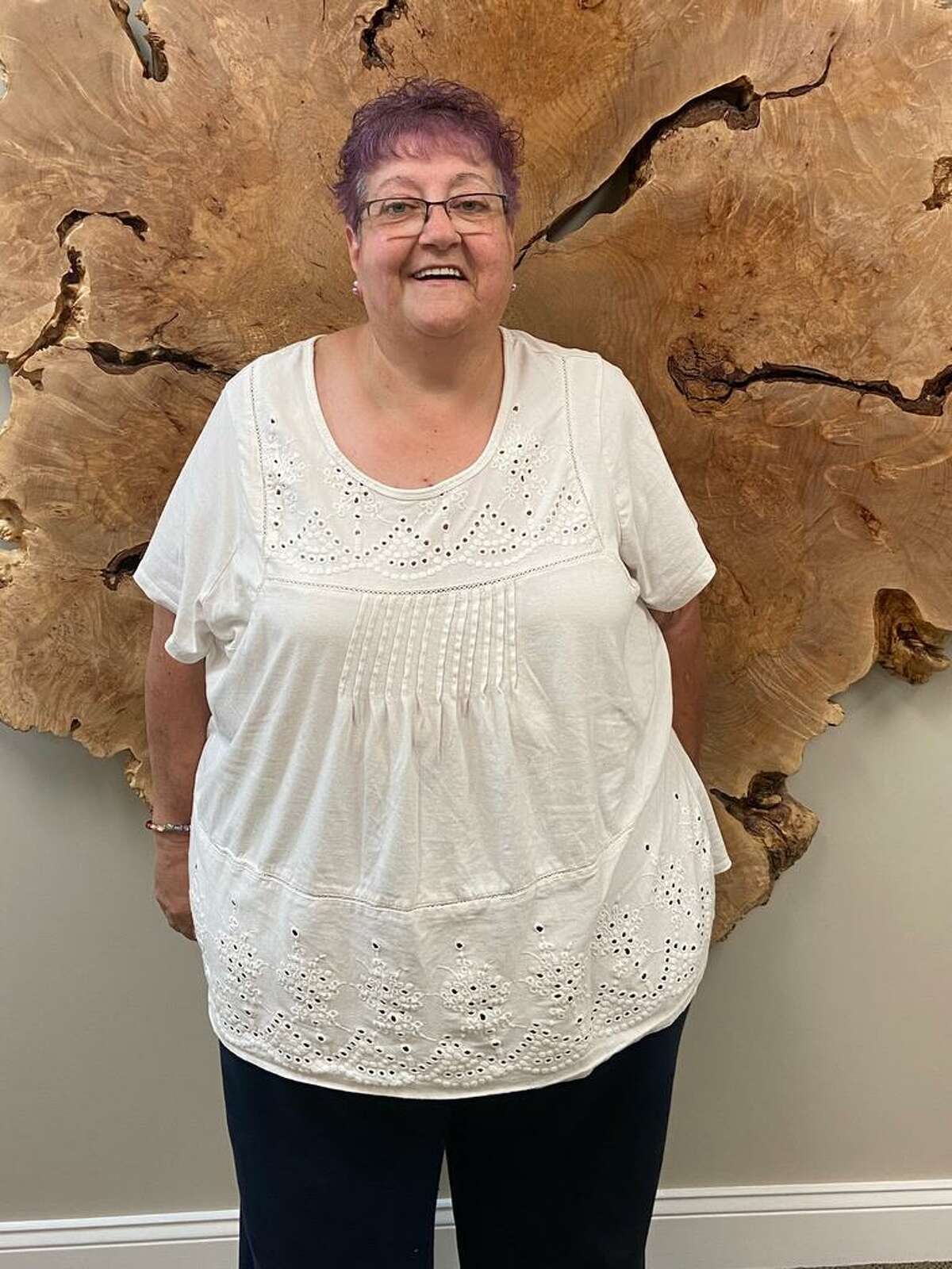 Following four hours of surgery, New Milford resident Concetta "Connie" Main walked out of Greater Connecticut Oral & Dental Implant Surgery's Danbury office with a brand new smile, courtesy of the Second Chance program.
