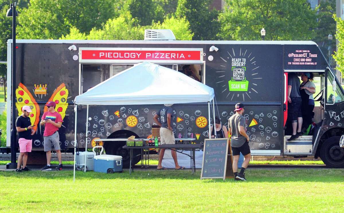Pieology pizza truck hits the road from Stamford to Brookfield