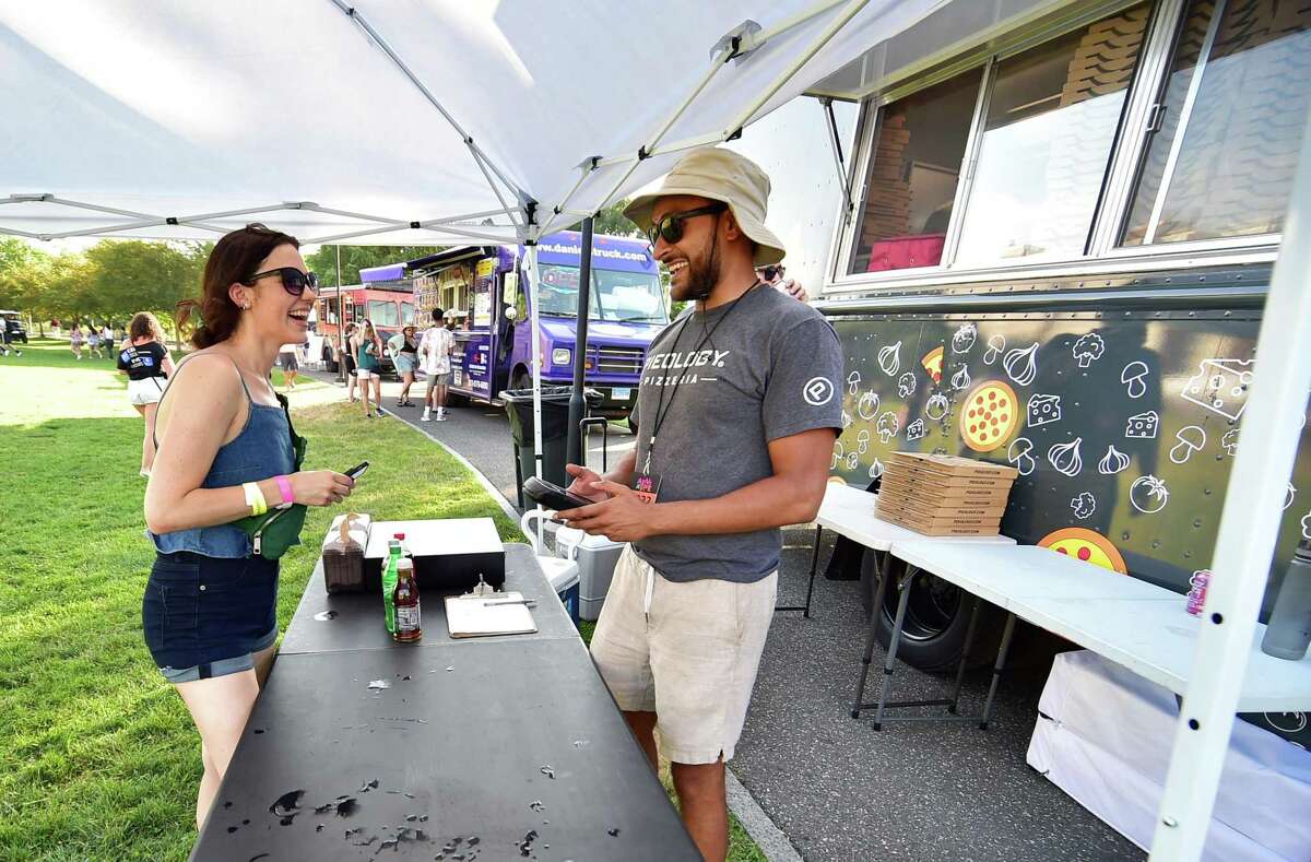 Pieology pizza truck hits the road from Stamford to Brookfield