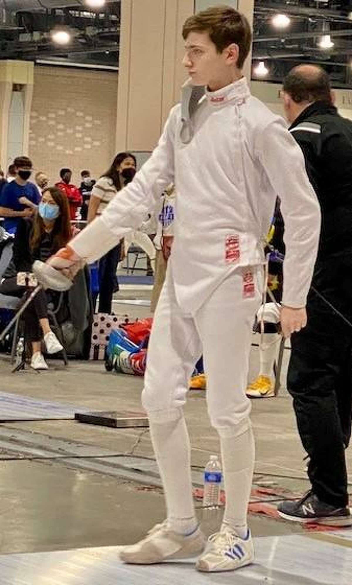 The Woodlands High School student John Neal has been fencing since about 7 or 8 years old.