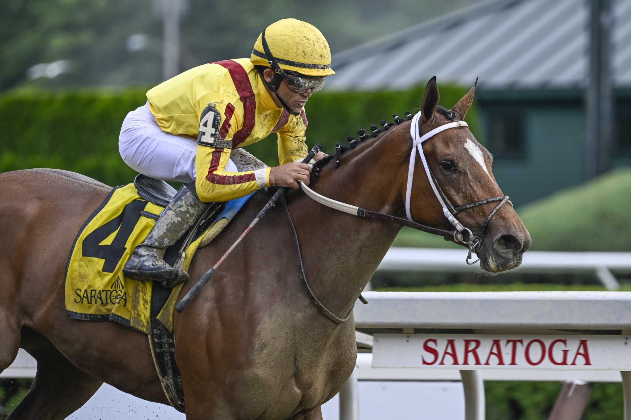 Clairiere wins Shuvee Stakes at Saratoga Race Course