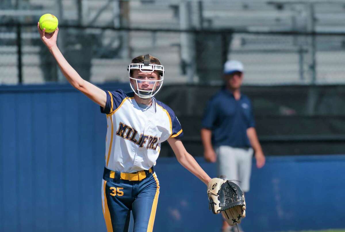 Despite pitching gem, Milford eliminated at Little League Softball