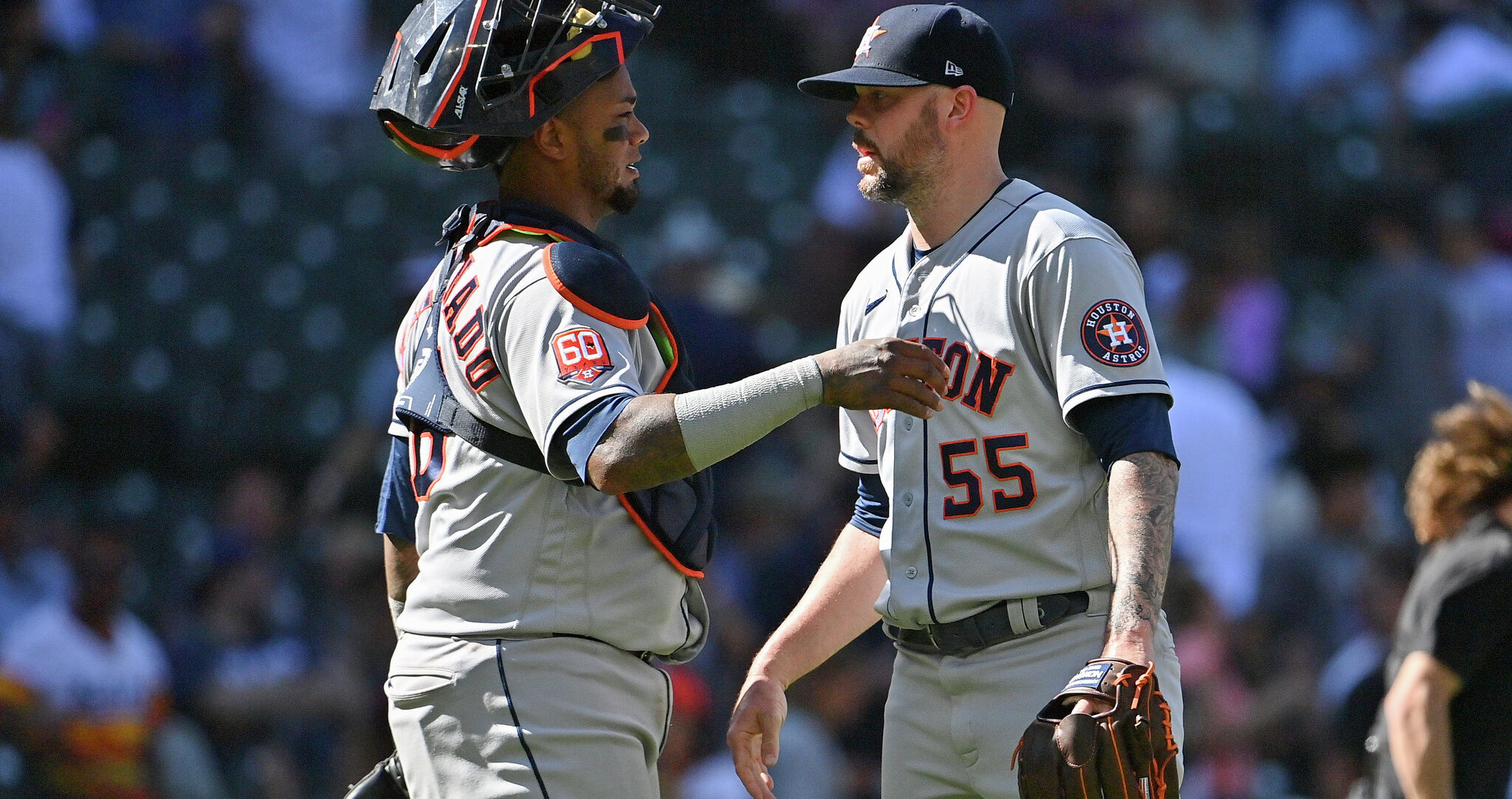 Ryan Pressly excited to be staying with Astros
