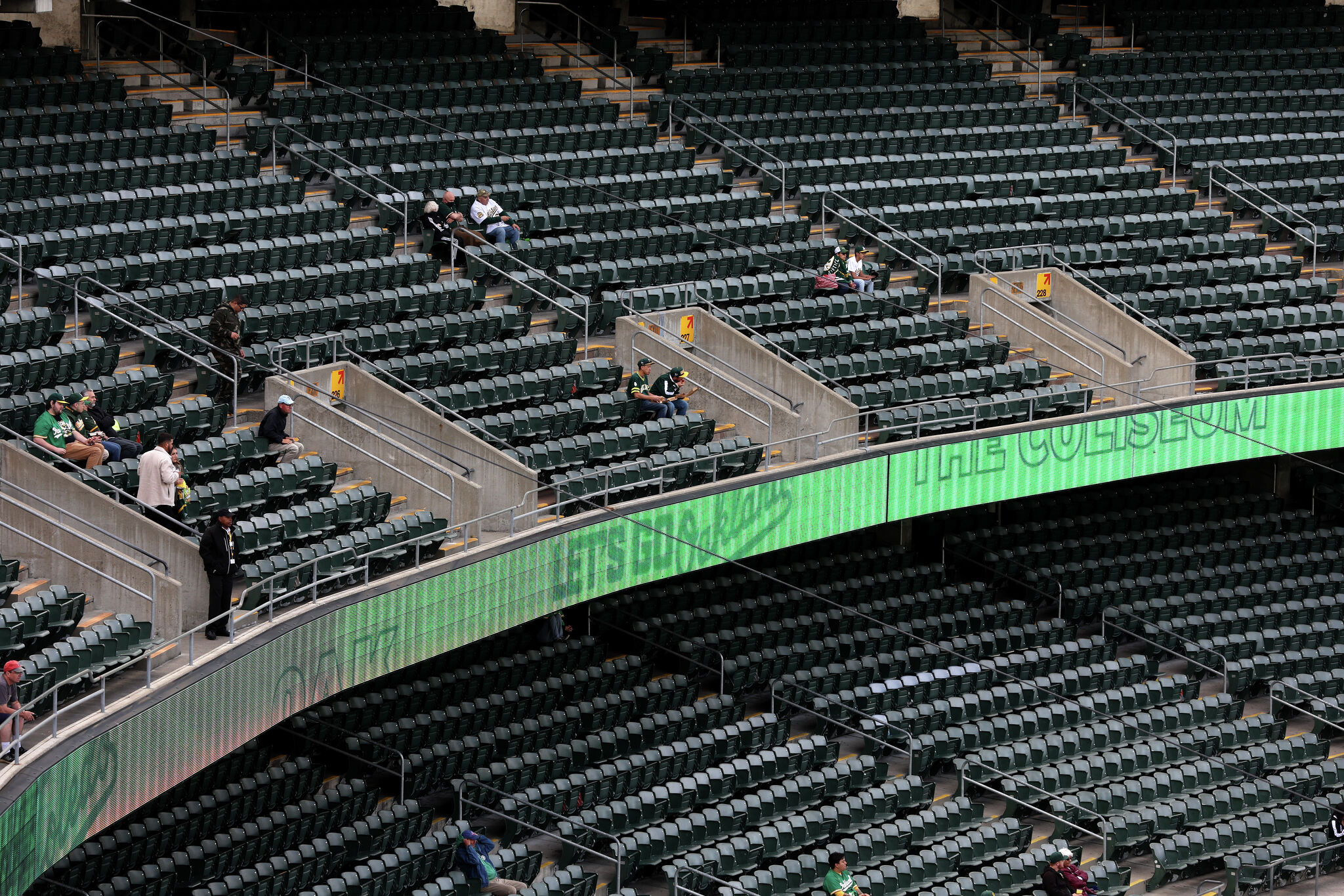 Couple allegedly having sex at Oakland Athletics game is now being  investigated by police