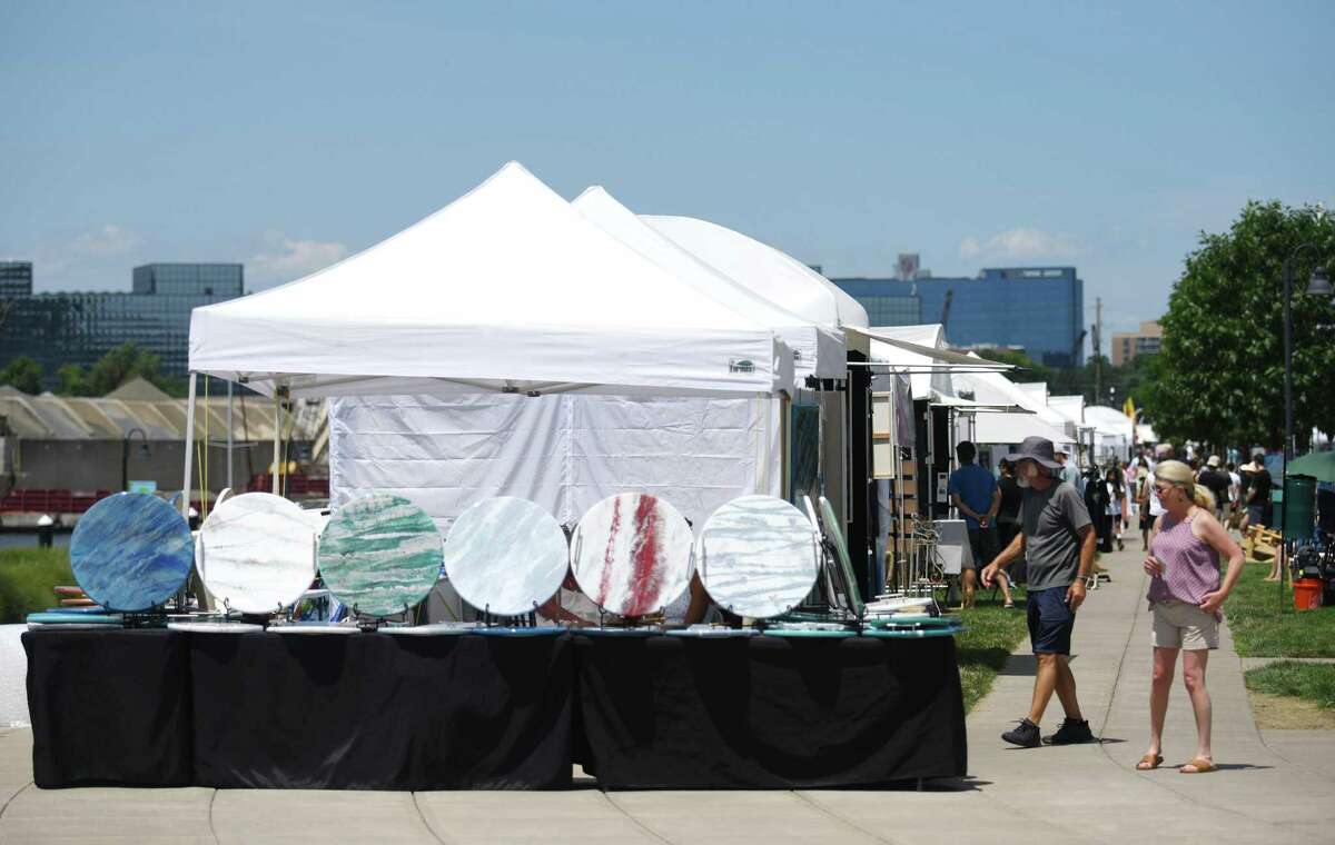 In photos Stamford Art Festival draws crowds to Harbor Point