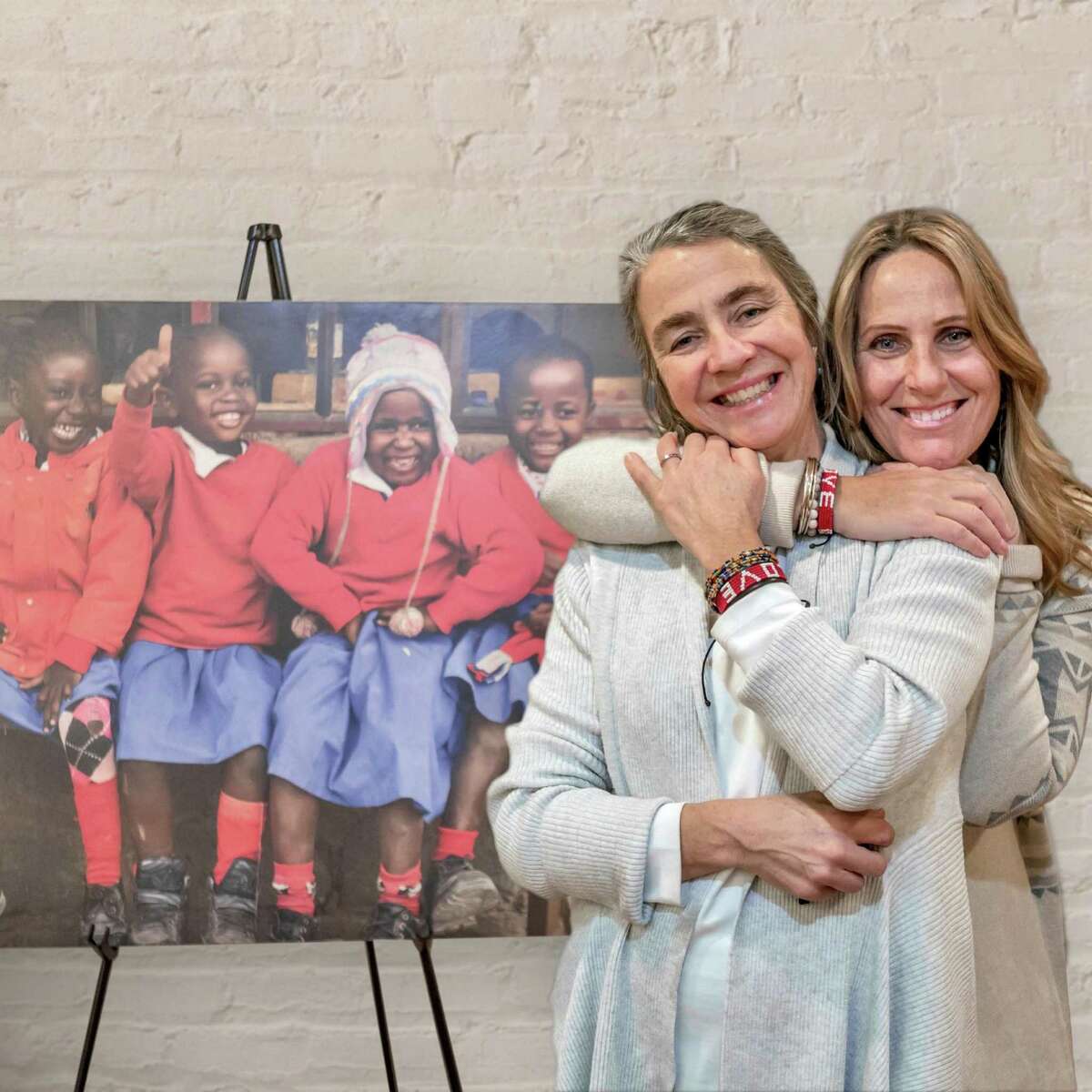 Mary Dent, left, and Kathy Pesce, right, are the co-founders of Soul Sister Travels, a Ridgefield-based company that combines travel with volunteering, wellness and opportunities to connect with communities.