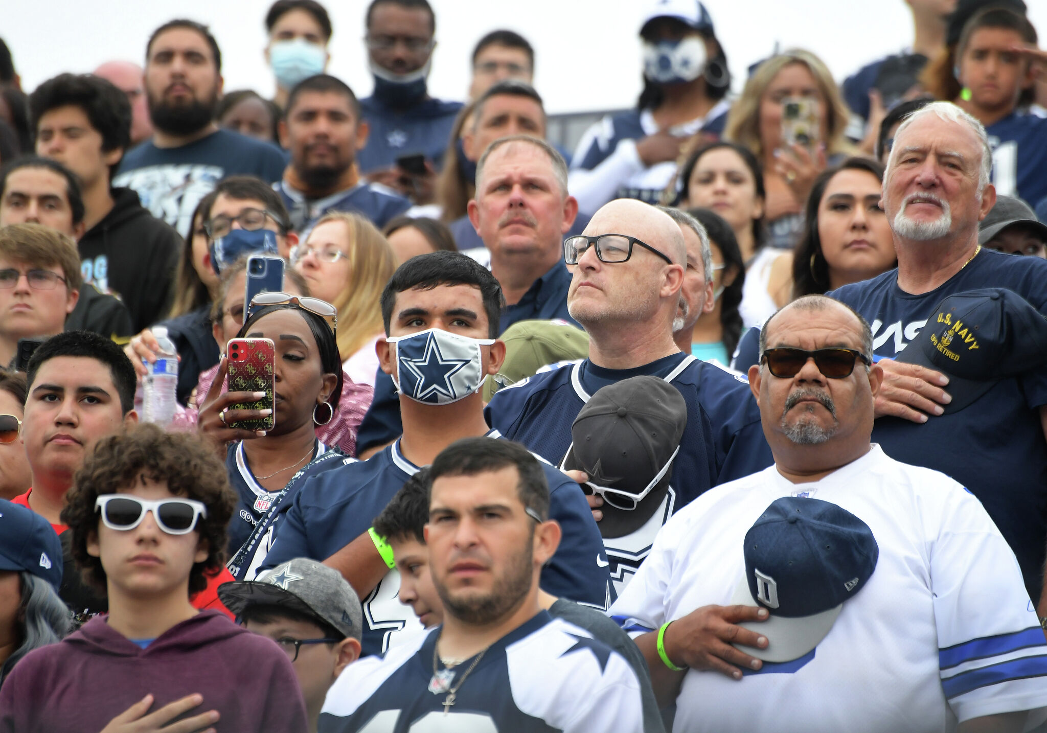 Photos: Fans turn out for Cowboys second practice, Jerry hoists a trophy  during opening ceremonies, Saturday's training camp action in Oxnard