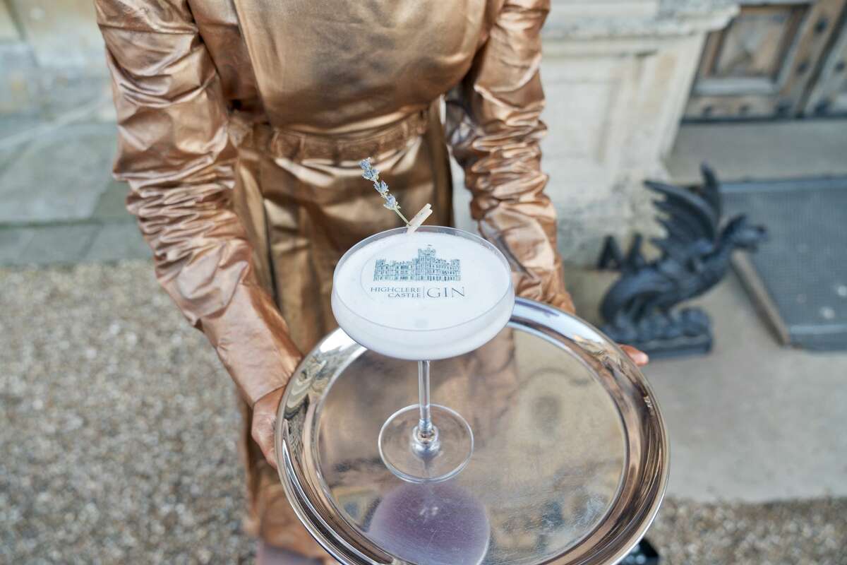 Highclere Castle Gin is based in Essex, Connecticut and Highclere Castle in the UK.