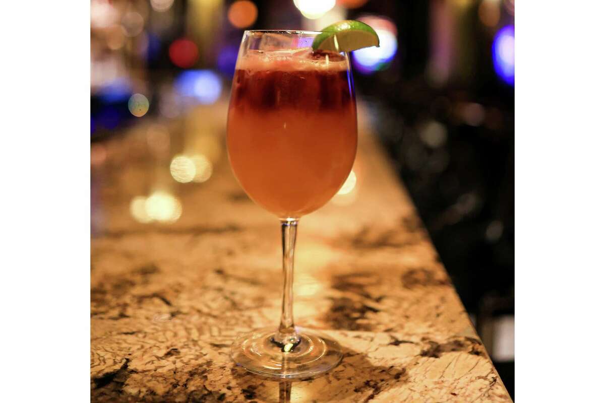 The Casino Royale drink at Novelle at Mohegan Sun.