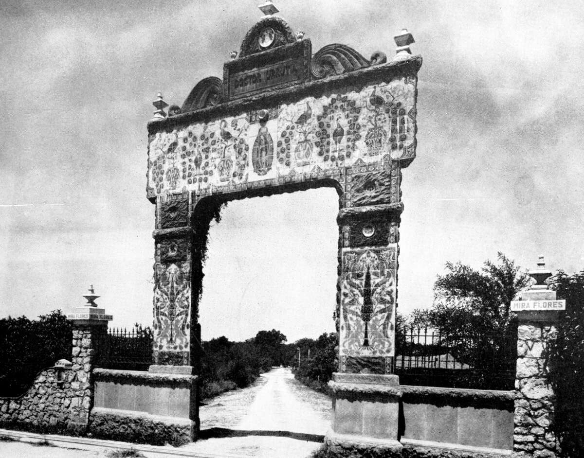 Urrutia Arch, attributable to LL Sanchez, Dionicio Rodriguez, and Uriarte Talavera, circa 1924, in the Latin American Collection, San Antonio Museum of Art.