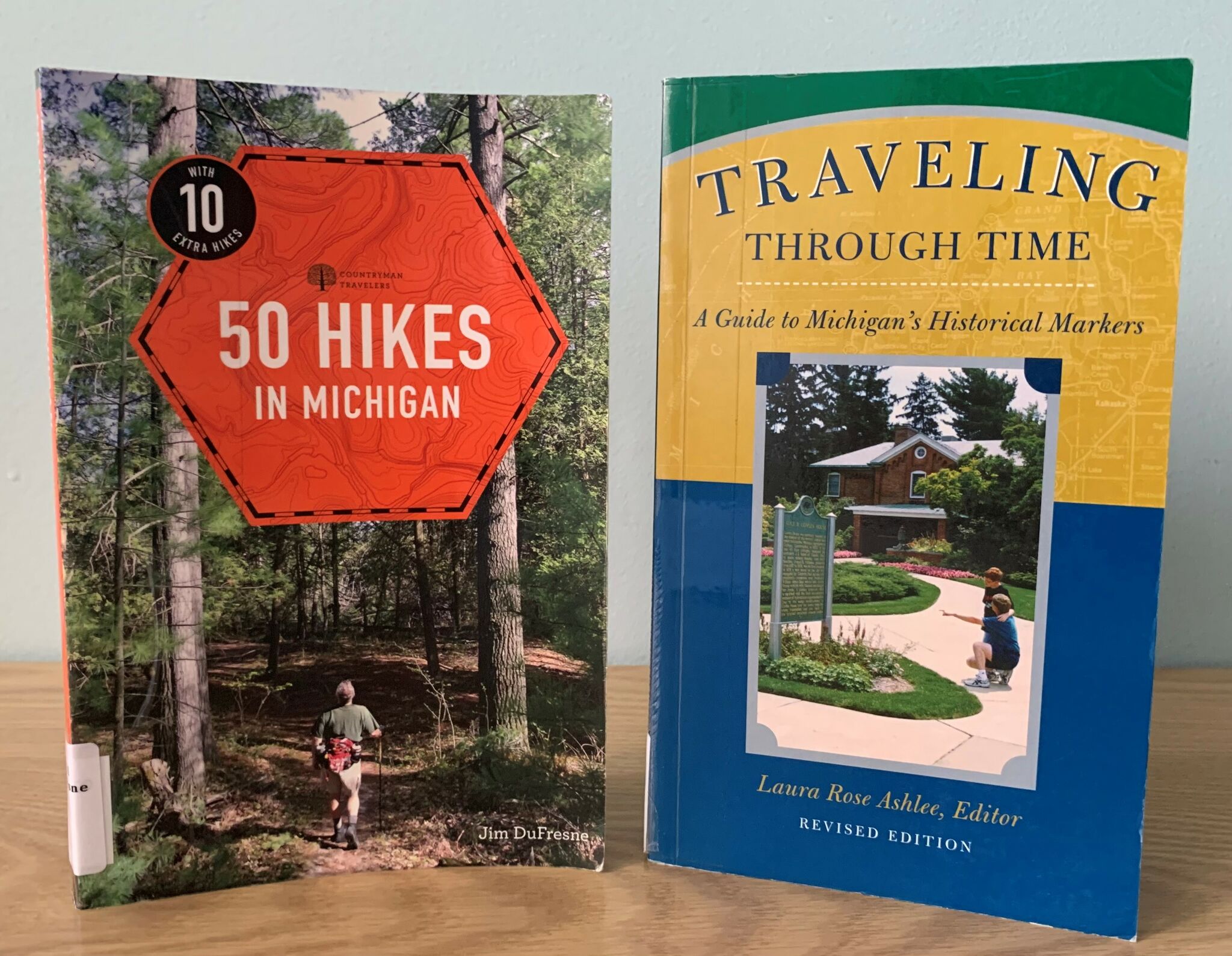 Manistee County Library staff members share titles on Michigan travel