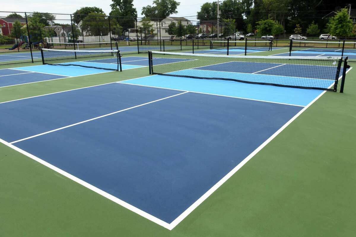 Photos: City s first pickleball courts open in South Norwalk