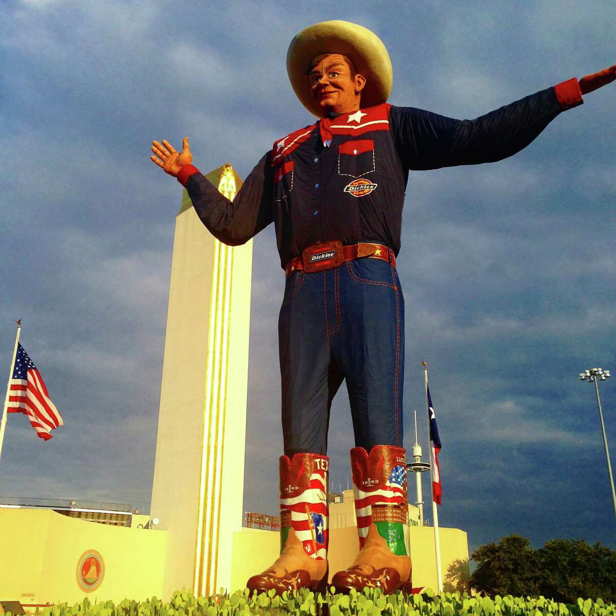Big Tex reigns over the Texas State Fair