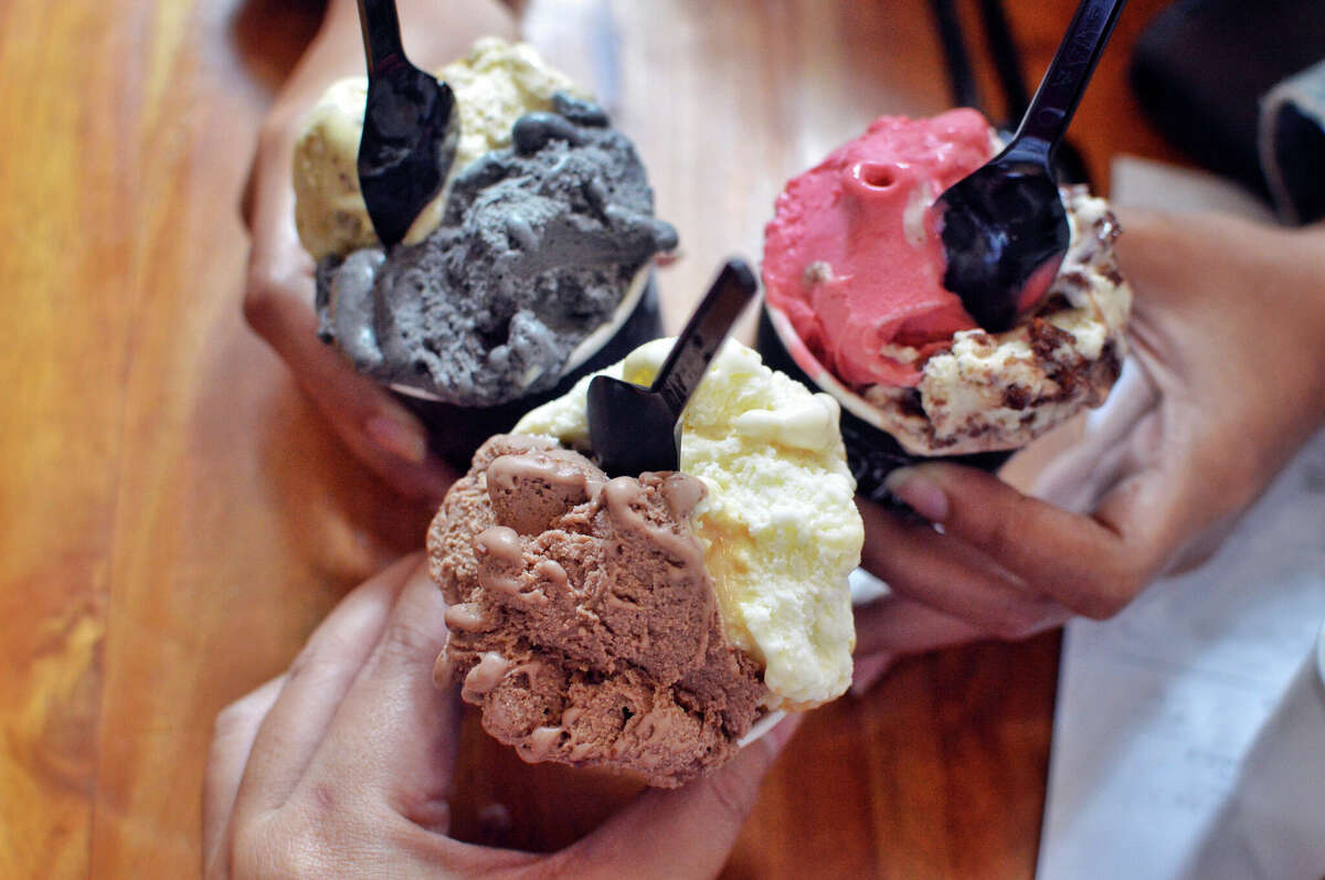 The ice cream shop is bring boozy ice cream creations like "Death by Chocolate" made with chocolate vodka.