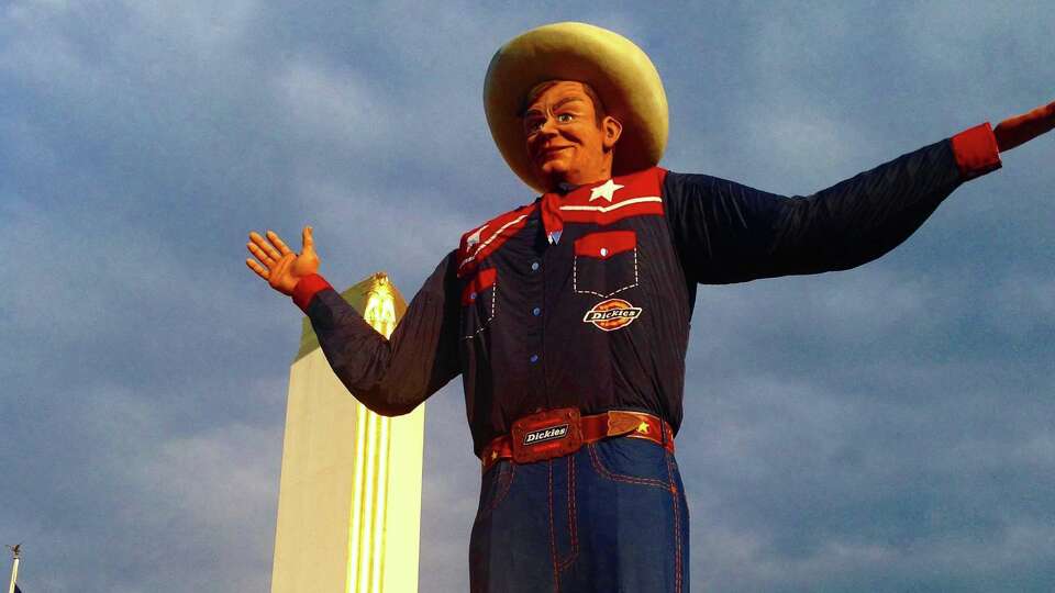 Big Tex reigns over the Texas State Fair