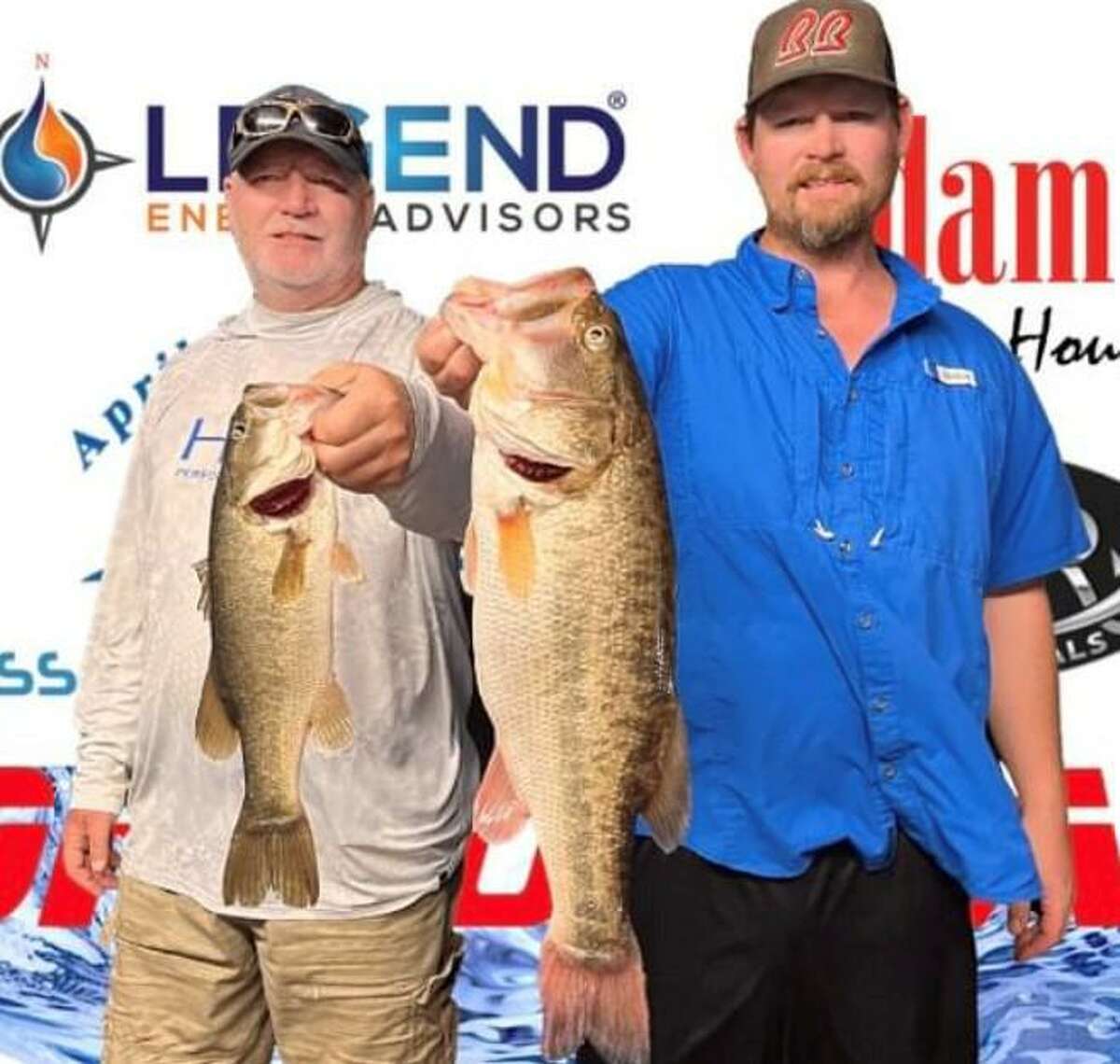 Tim and Evan Carlson came in third place in the CONROEBASS Tuesday Tournament with a stringer weight of 9.90 pounds. They also had big bass for the night weighing 7.76 pounds.