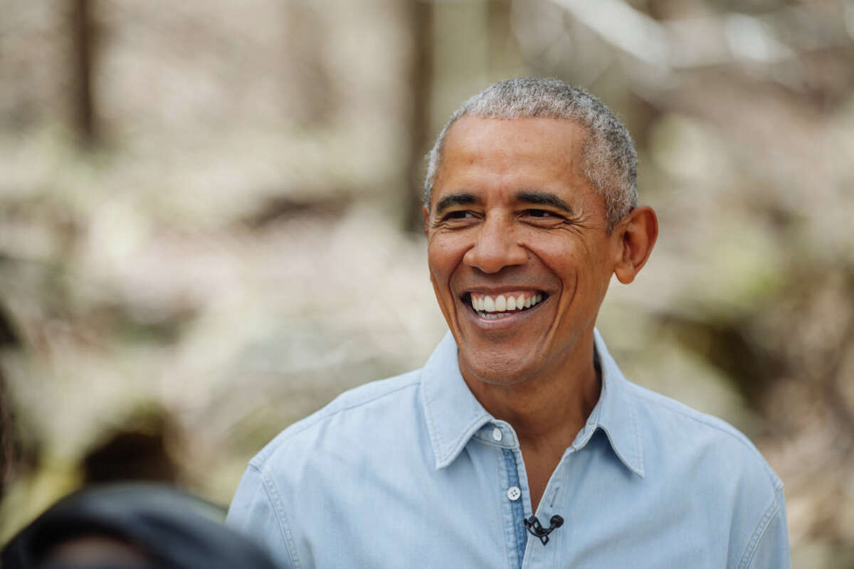 FILE - President Barack Obama on Wednesday, April 13, 2021. On Tuesday, the former president released his annual summer reading list.