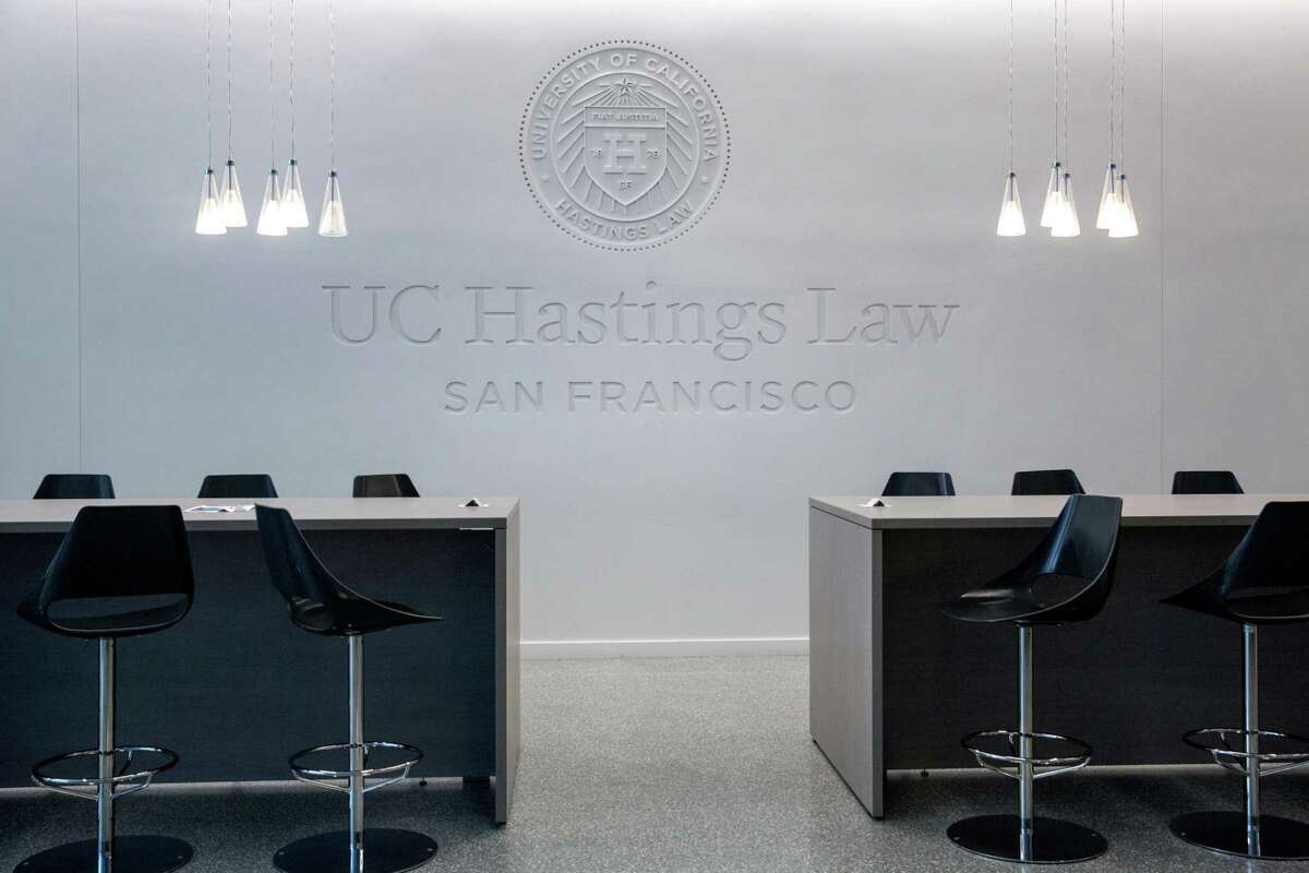 The campus of UC Hastings College of the Law in San Francisco on Nov. 1, 2021.