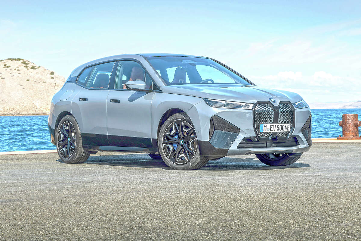 The 2022 BMW iX is a midsize electric luxury SUV with an EPA-estimated range of 305-324 miles depending on the configuration.
