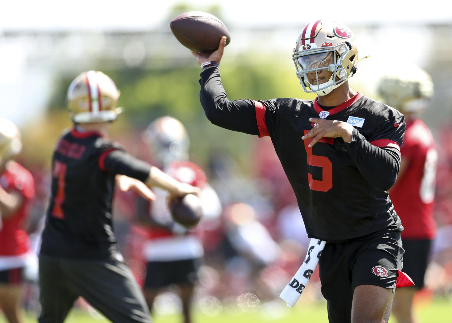 Lance takes starting QB job for 49ers in stride - The San Diego  Union-Tribune