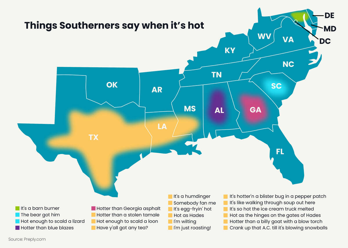 49 Different Ways That Texans Southerners Say It s Hot Outside