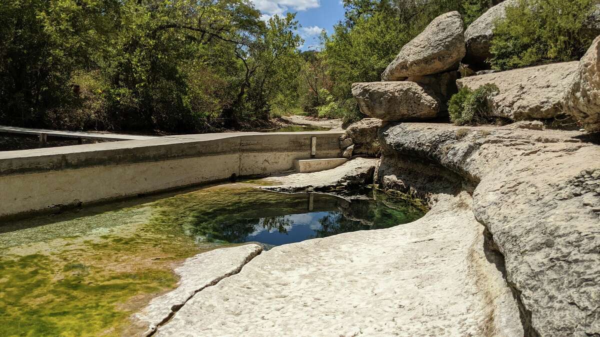 Jacob's Well was closed in late June, now the well is recording some record lows due to low rain.
