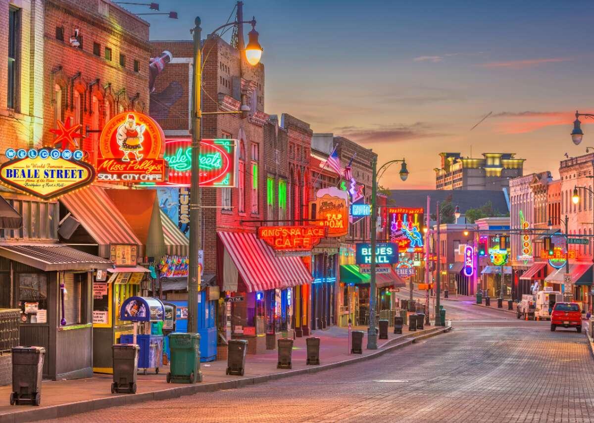 #13. Memphis, Tennessee - Average total cost per day: $51.85 (up 9.3%) --- Rental car: $36.53 --- Taxes: $15.31